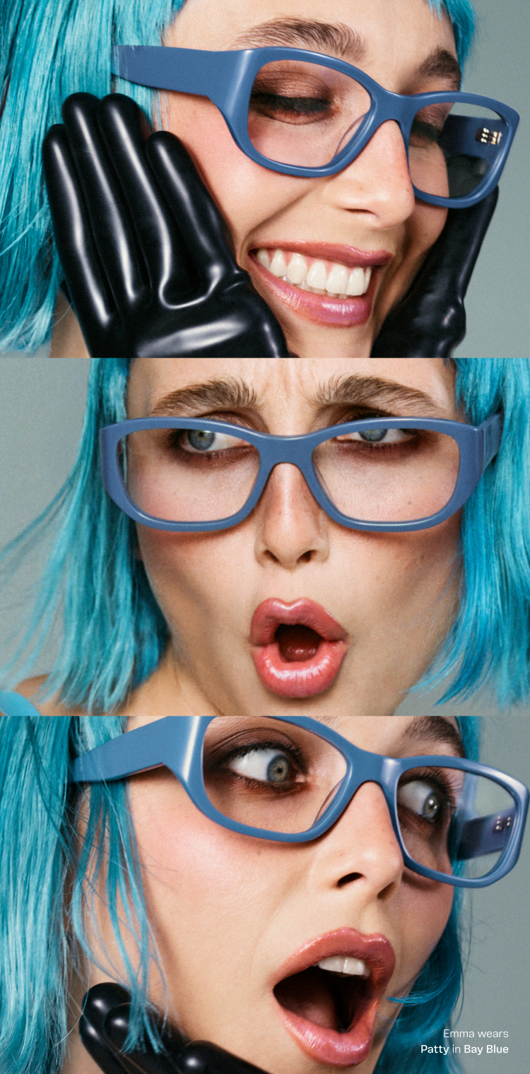 クリーミー パピー様 Emma Chamberlain x Warby Parker | Warby Parker